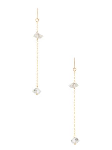 Taylor Kenney Jewelry Herkimer Diamond Drop Earrings