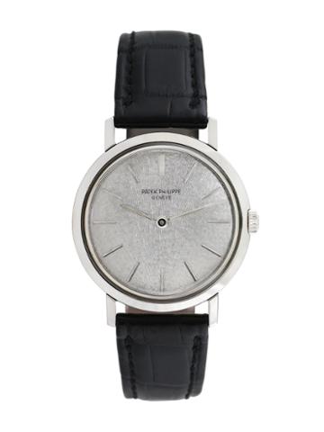 Vintage Patek Philippe Calatrava Stainless Steel Watch, 33mm