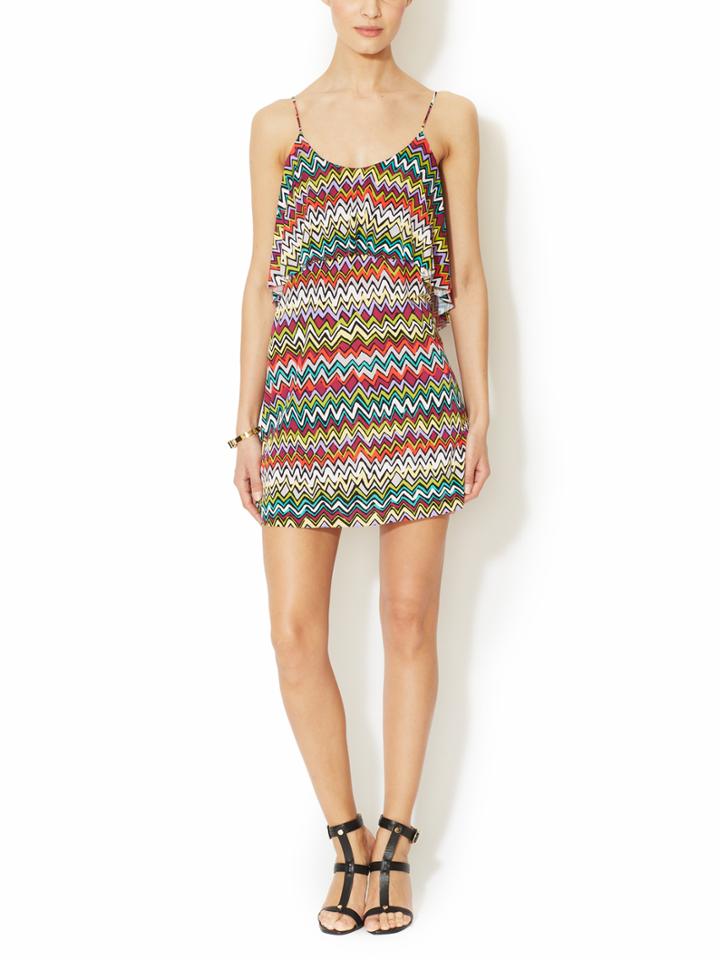 T-bags Los Angeles Jersey Braided Back Dress