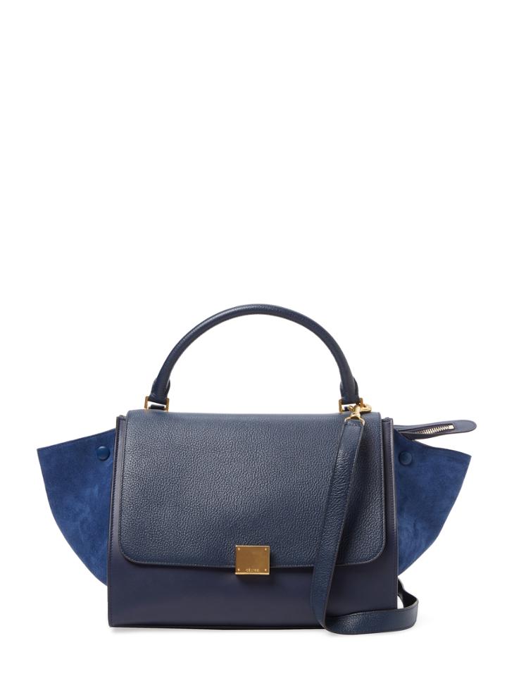 Celine Trapeze Medium Leather Tote