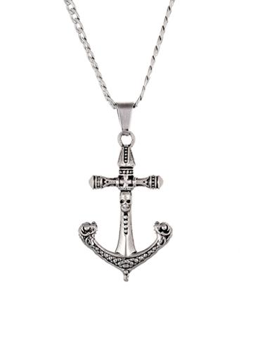 Creed 1913 Skull Anchor Necklace