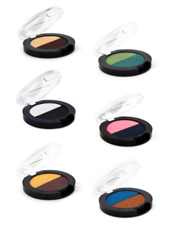Caroline Chu Flying Colors Eye Shadow Duos, Set Of 6