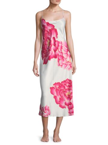 Natori Peony Printed Gown