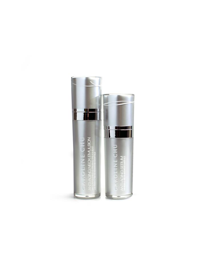 Caroline Chu Anti-aging Kit  Face Serum + Neck Emulsion