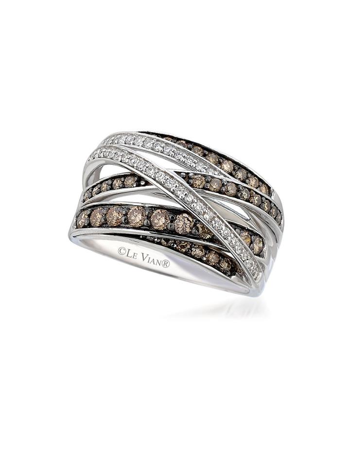 Le Vian Chocolatier Diamond & 14k White Gold Band Ring