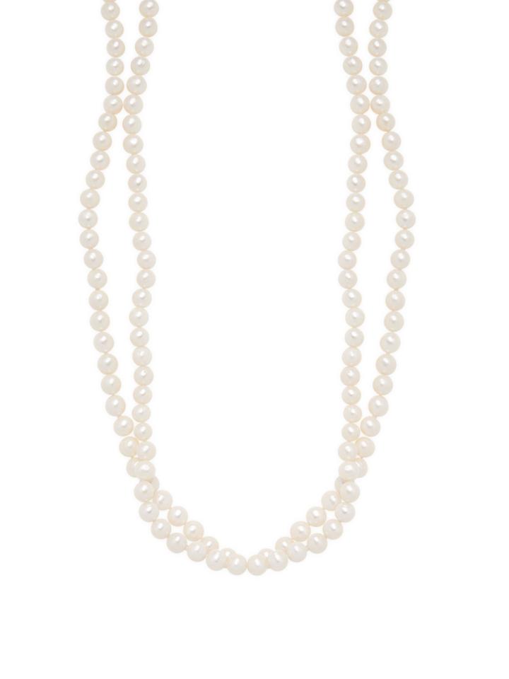 Masako Pearls Endless Freshwater Pearl Strand Necklace