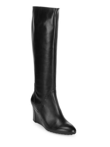 Tod Inchess Leather Knee-high Boots