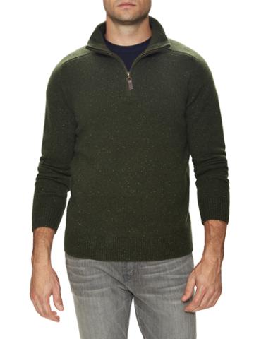 Mccarren & Sons Cashmere Half Zip Sweater