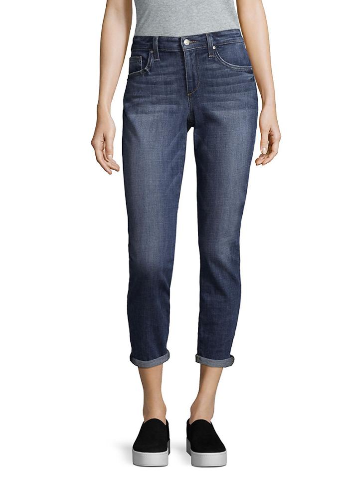 Joe Inchess Boyfriend Cropped Jeans