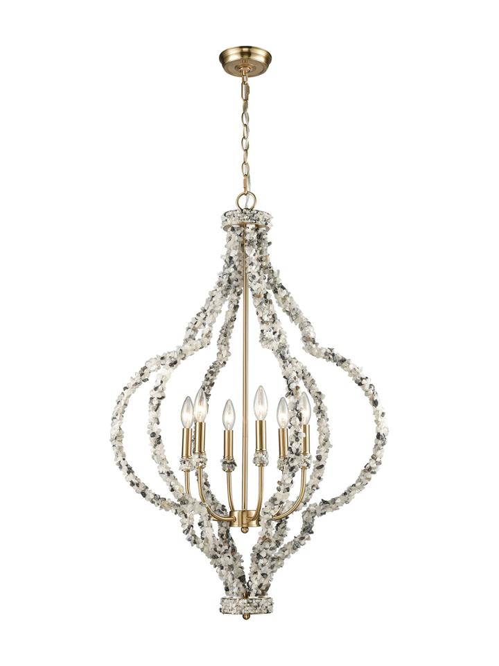 Artistic Home & Lighting Agate 6-light Chandelier