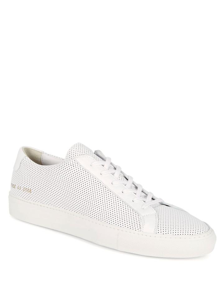 Common Projects Perforated Leather Sneakers