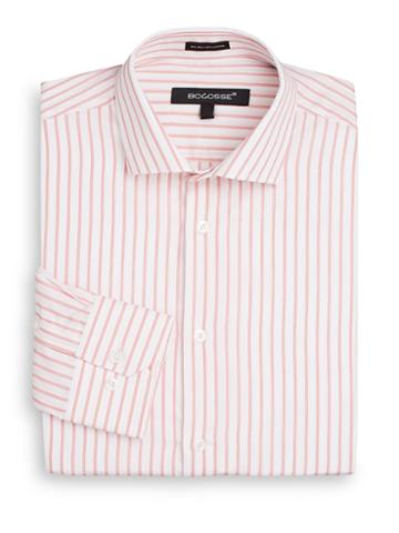 Bogosse Slim-fit Striped Dress Shirt