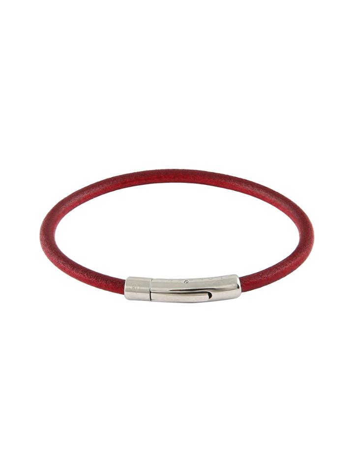Tateossian Smooth Leather Bracelet