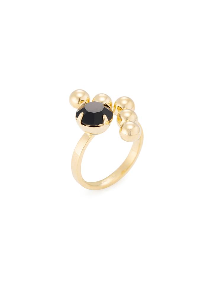 Joomi Lim Swarovski Crystal Open Ring