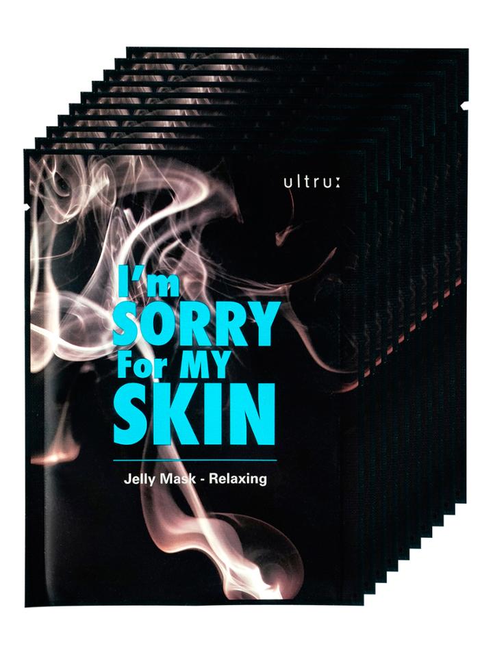 Ultru I'm Sorry For My Skin Jelly Mask - Relaxing (10 Pk) (33 Ml)