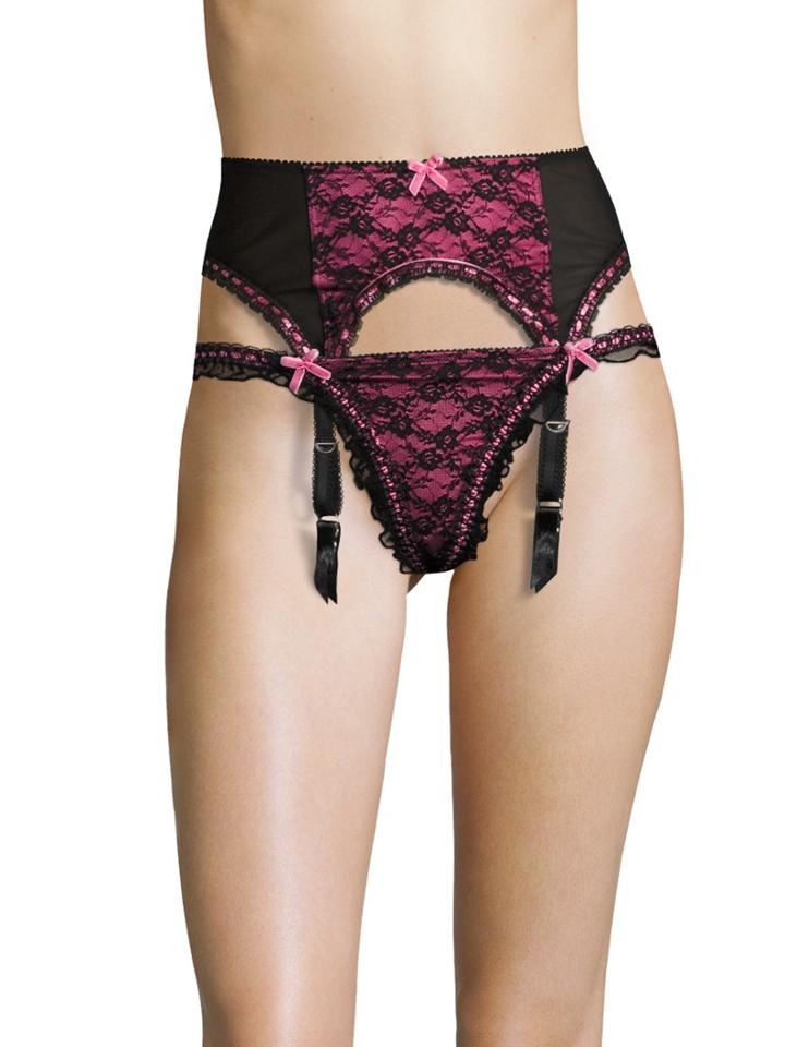 Dita Von Teese Lace Mesh Suspender