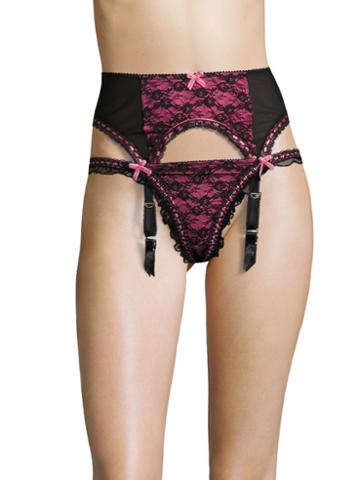 Dita Von Teese Lace Mesh Suspender