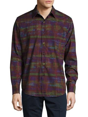 Robert Graham Palazzo Spada Printed Sportshirt