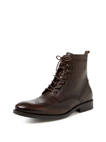 Testoni Basic Wingtip Lace-up Boots