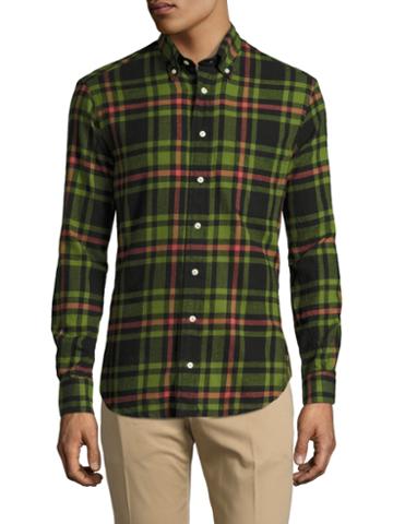 Gitman Bros. Checkered Flannel Sportshirt