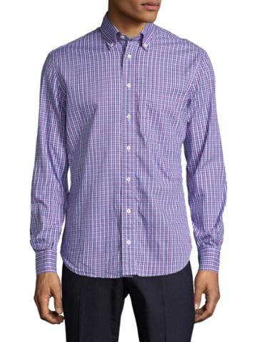 Gitman Bros. Button-down Checkered Sportshirt
