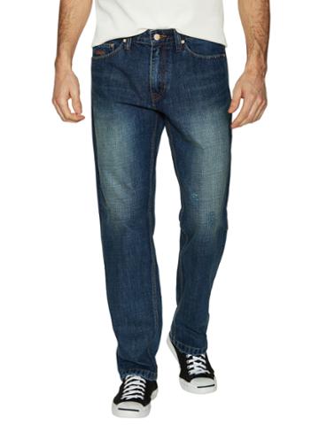 Plac Jeans Straight Cropped Jeans