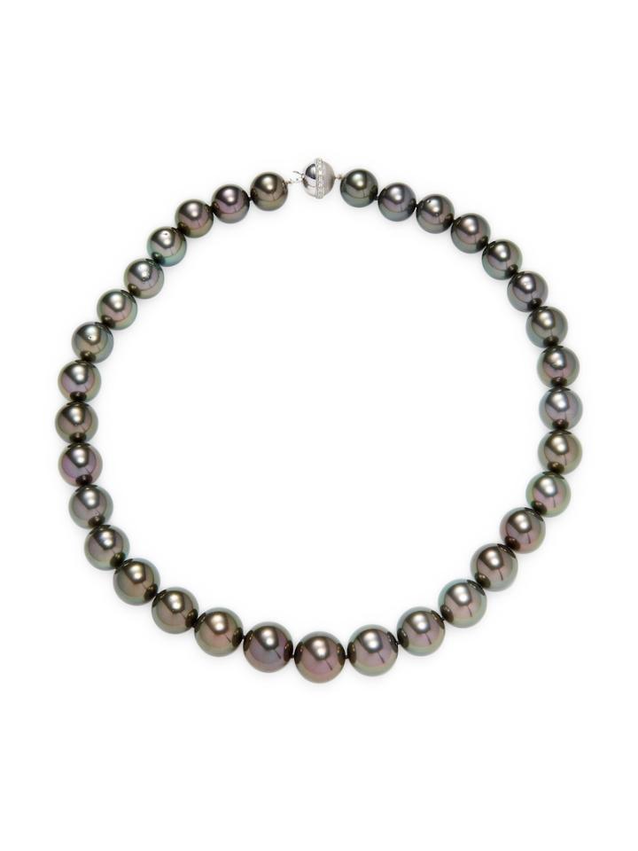 Tara Pearls 18k Gold Tahitian Pearl Necklace