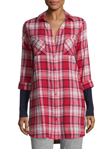 Jane And Bleecker Woven Gingham Shirt