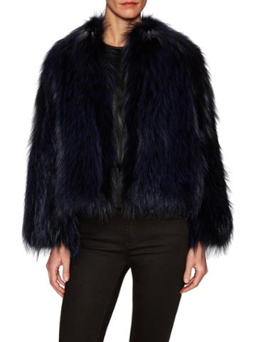 Tasha Tarno Black Silver Fox Jersey Jacket