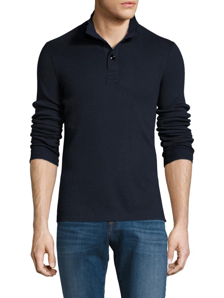 Relwen Meridian Mockneck Sweater