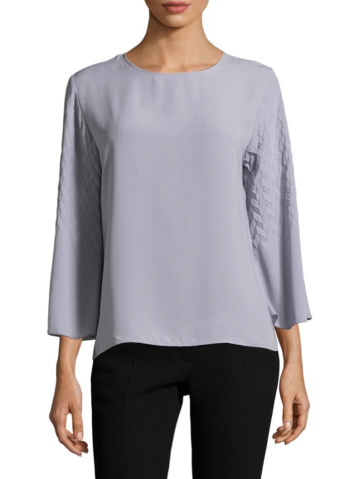 Georgia Hardinge Optic Crewneck Blouse