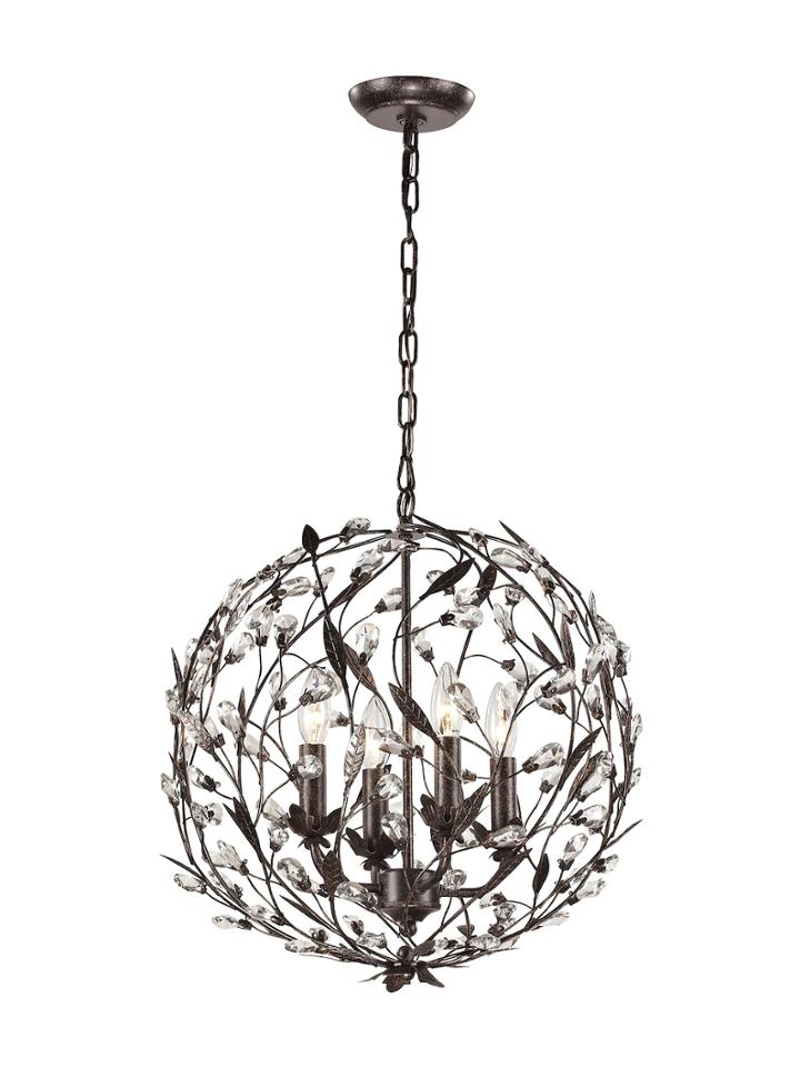 Artistic Home & Lighting Circeo 4-light Pendant