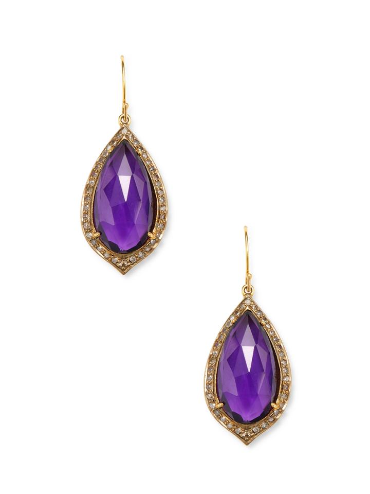 Suneera Odette Amethysts Earrings