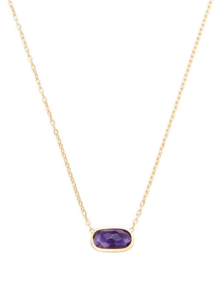 Marco Bicego Delicati 18k Yellow Gold & Amethyst Necklace