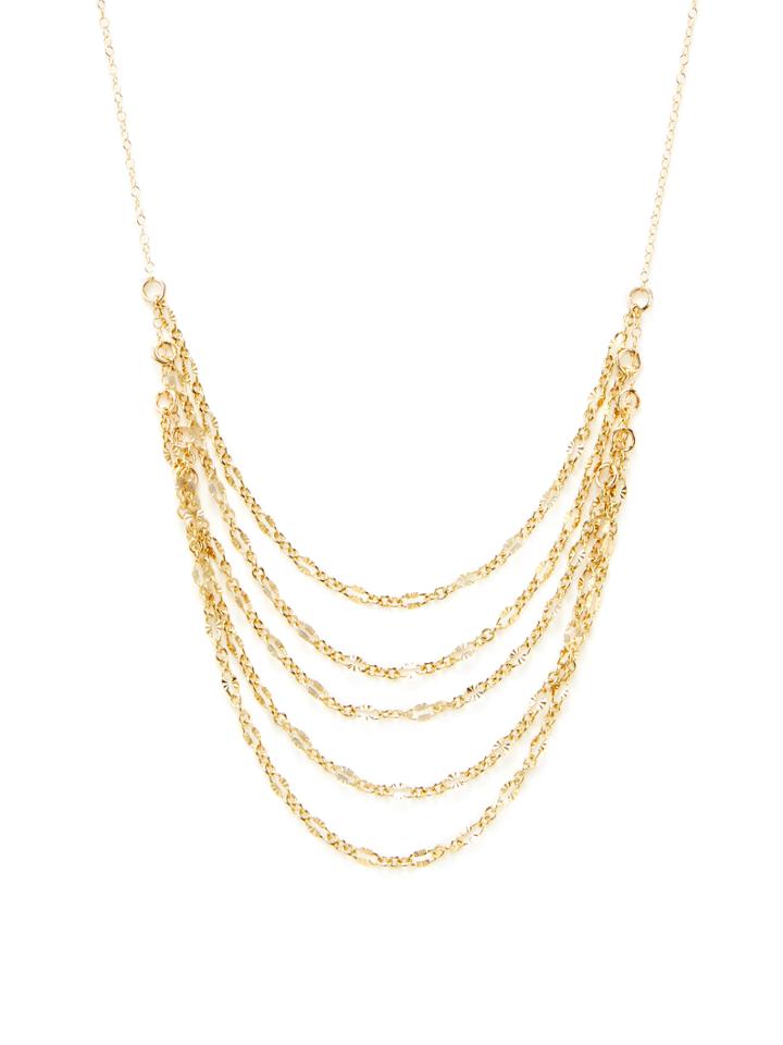 Taylor Kenney Jewelry Tiered Statement Necklace