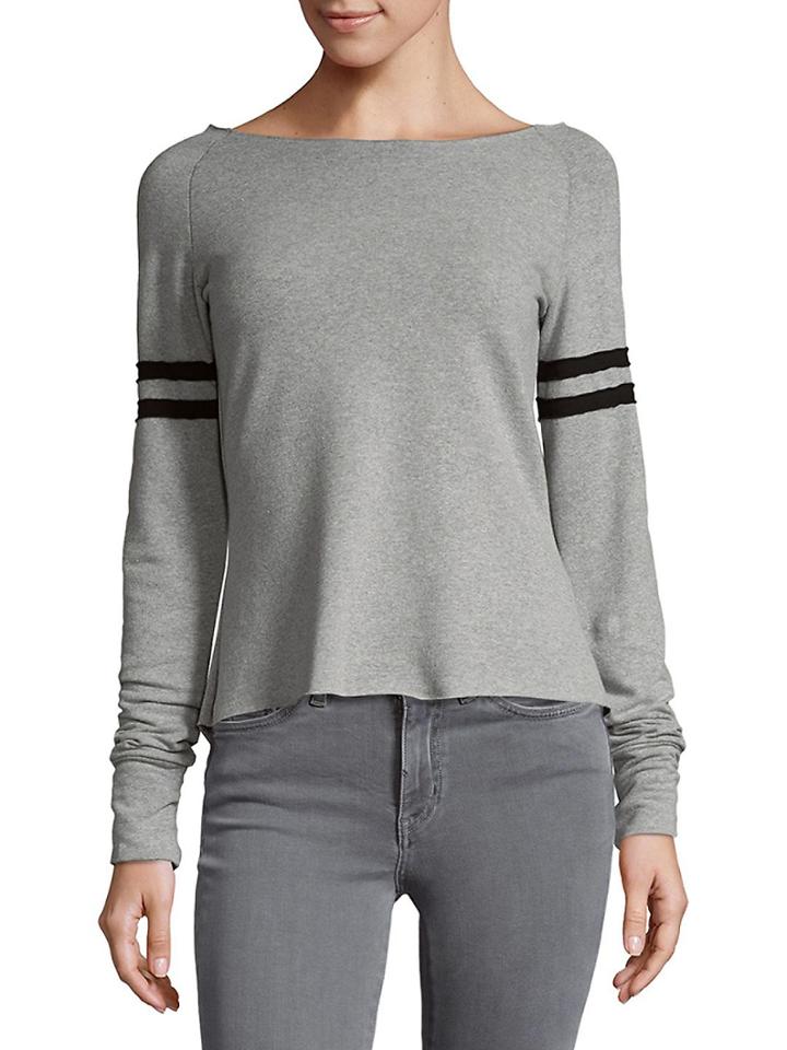 R & R Surplus Boatneck Varsity Sweatshirt