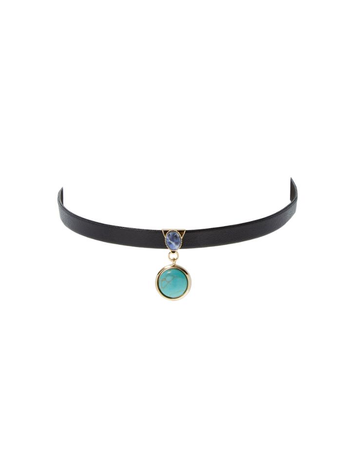 Cara Couture Jewelry Round Acrylic Choker