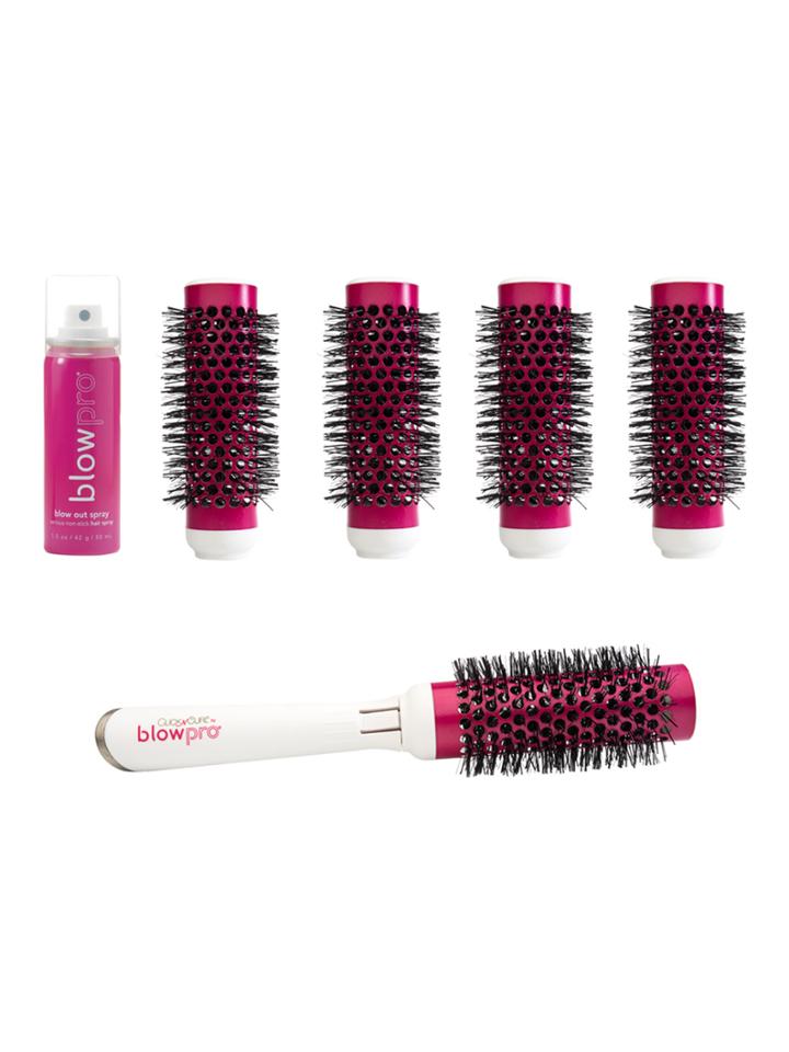 Blowpro 8-piece Click-n-curl Interchangeable Small Brush Set