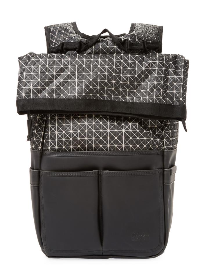 Focused Space Geometric Rolltop Backpack