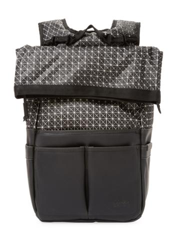 Focused Space Geometric Rolltop Backpack