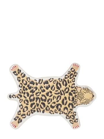 Charlotte Olympia Out Of Africa Flat Leather Clutch