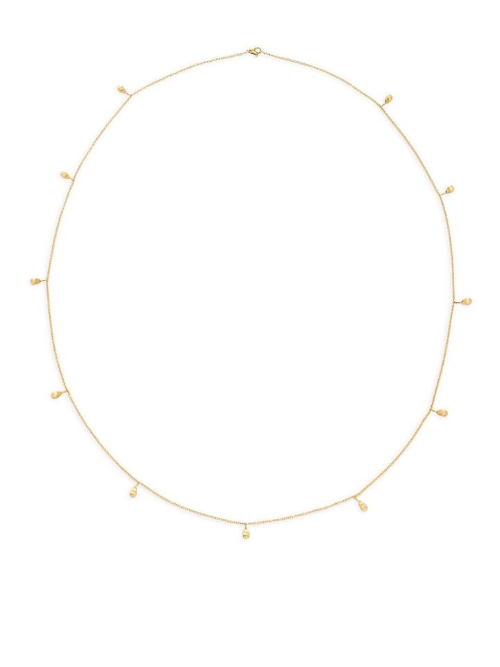 Marco Bicego 18k Yellow Gold Charm Necklace
