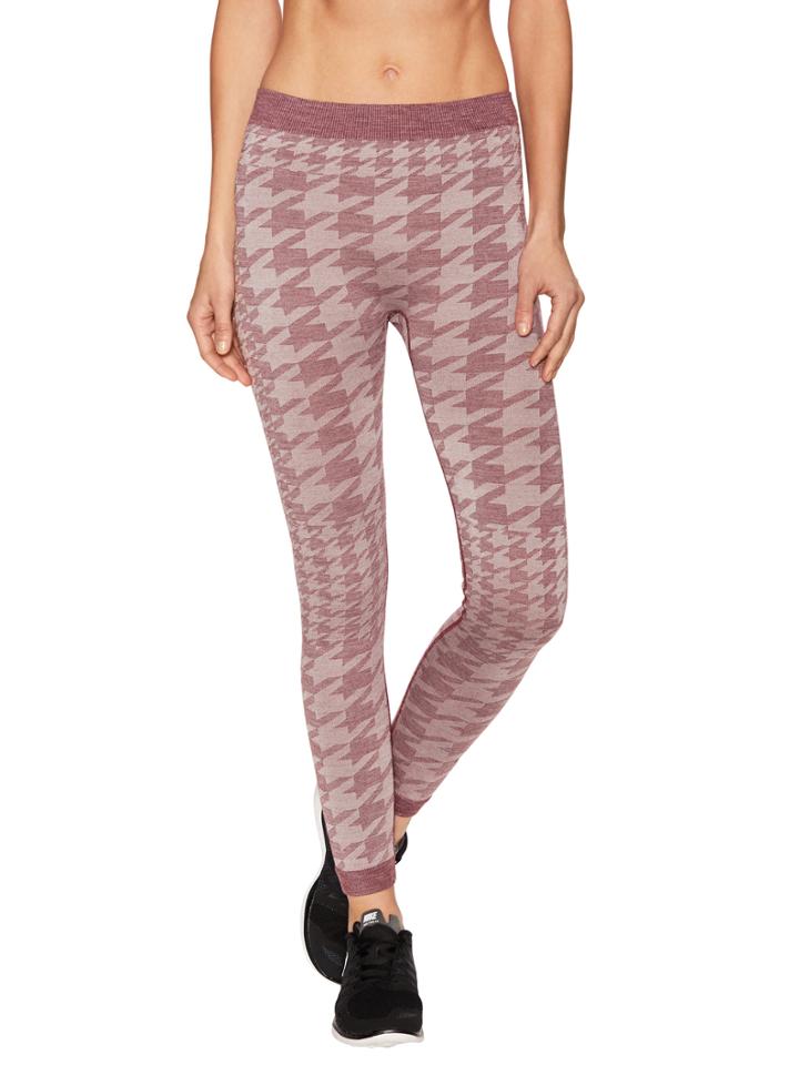 Adidas By Stella Mccartney Houndstooth Knit Tights