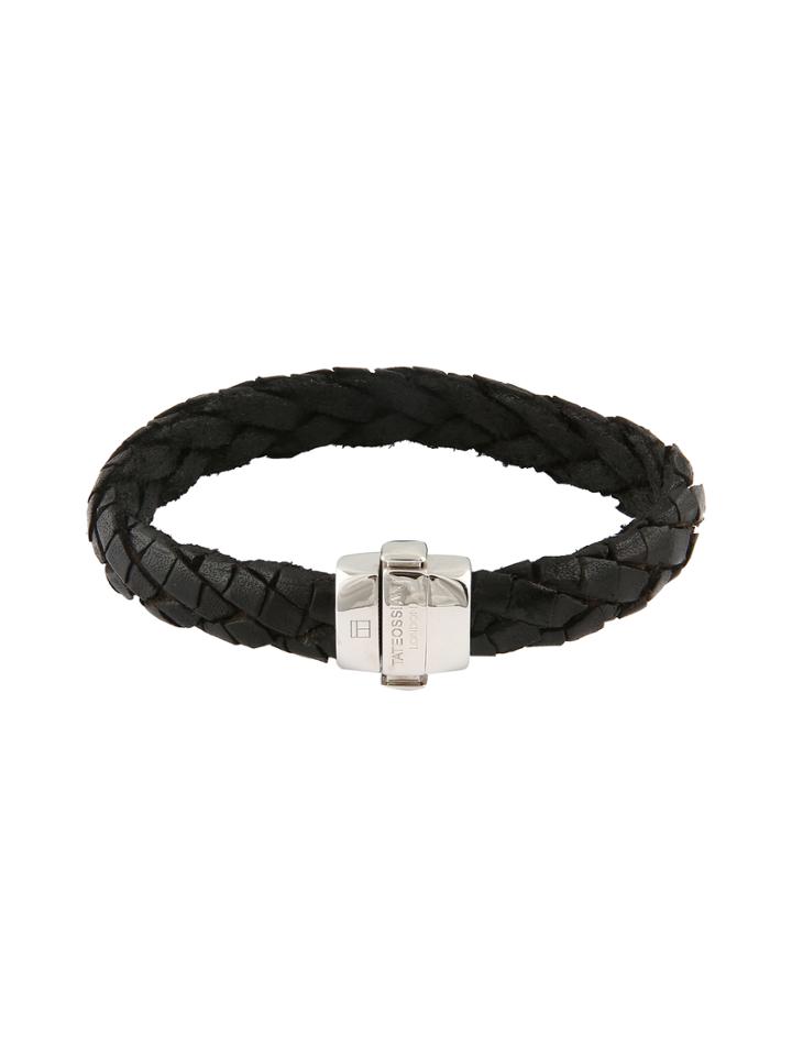 Tateossian Thick Leather Bracelet
