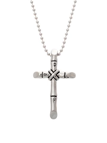 Creed 1913 Textured Cross Pendant Necklace