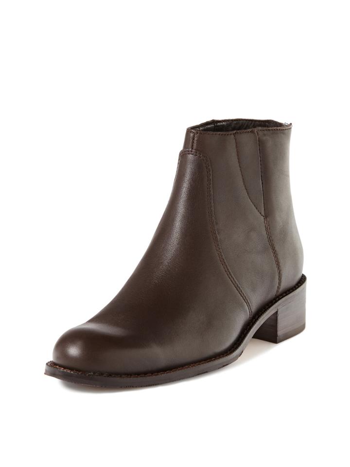 Delman Shea Leather Ankle Boot