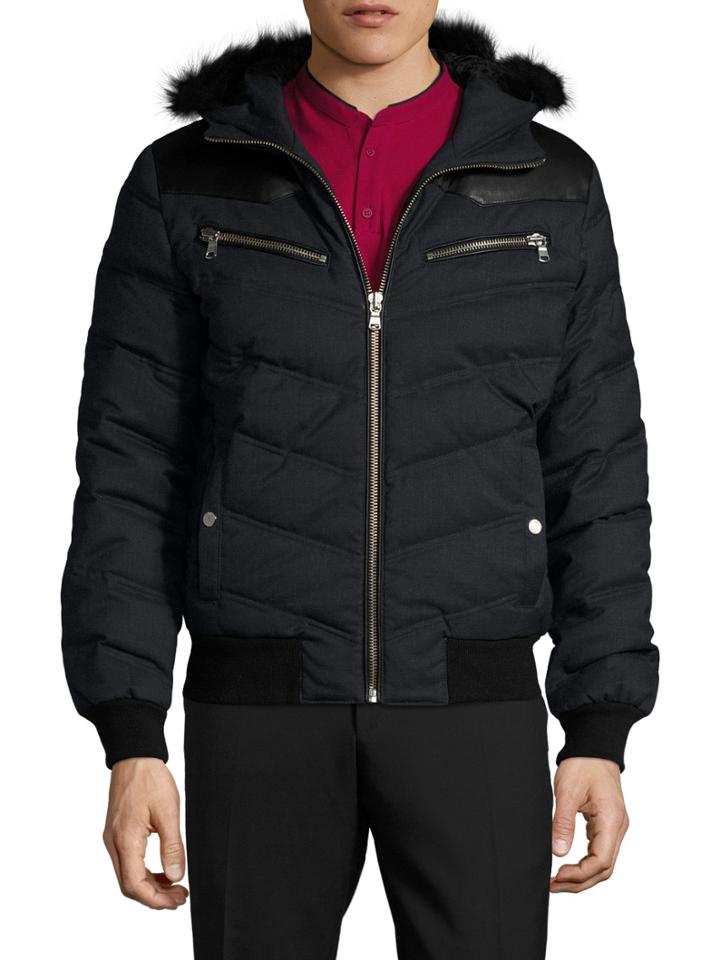 The Kooples Sport Quilted Hooded Puffer Coat