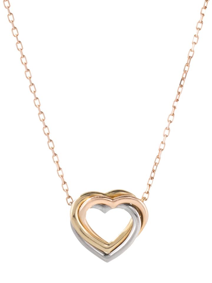 Cartier Trinity Heart Pendant Necklace