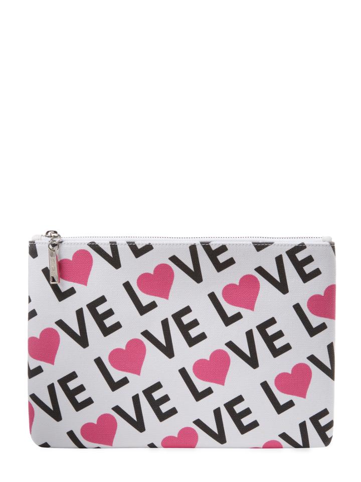 Edie Parker Love Printed Pouch