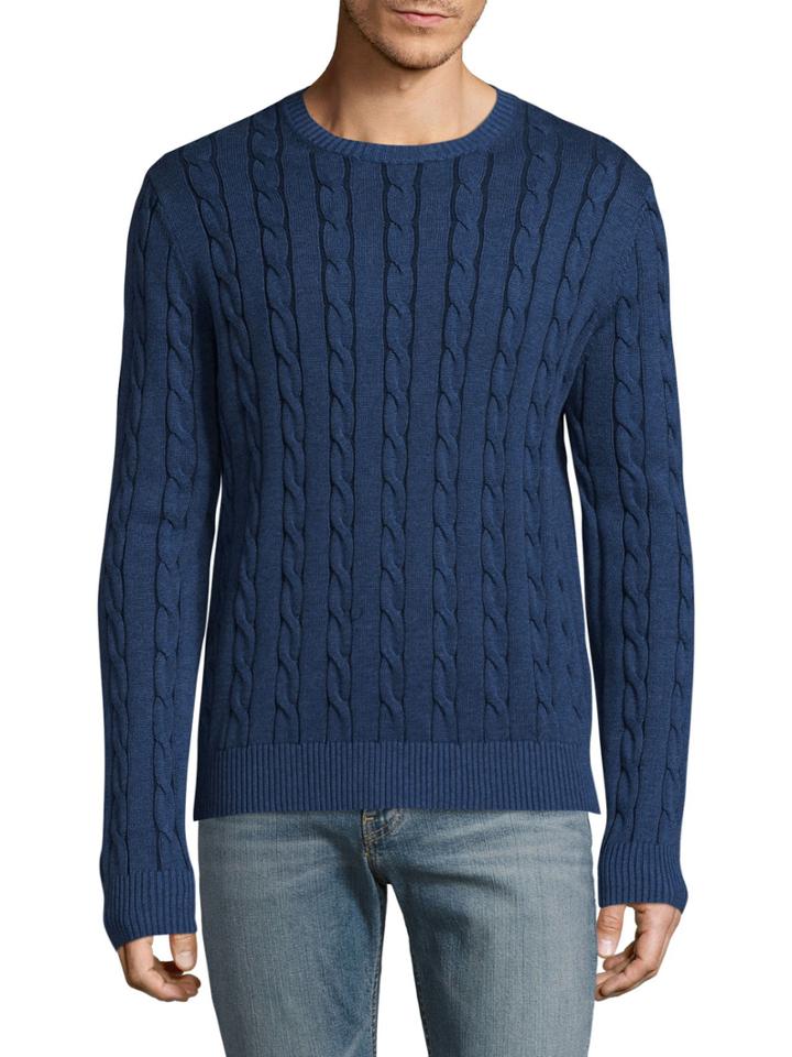 Brooks Brothers Cableknit Cotton Sweater